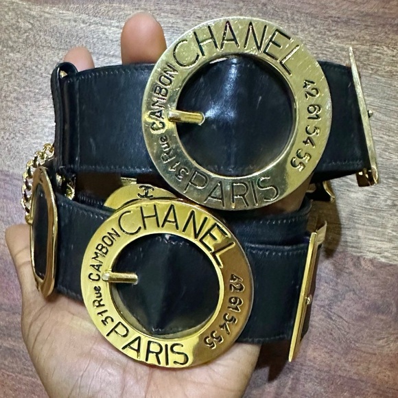 Iconic Vintage CC Rue Cambon Belt – 1980s Lagerfeld Era Belt main image 13